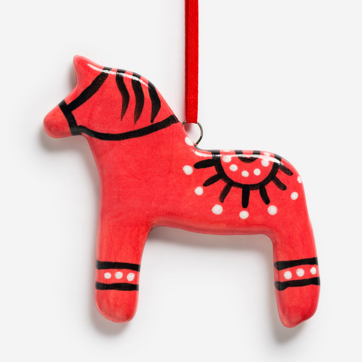 Assorted Dala Horse Ornament by Sue Flanders